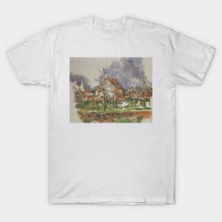 Winter Landscape, Giverny by Paul Cezanne T-Shirt